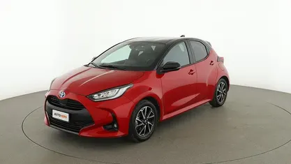 Usata Toyota Yaris Hybrid Style 116 CV (85 kW) 2023 Rosso