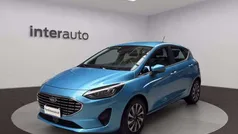 Azzurro metallizzato Usata 2022 Ford Fiesta Titanium Due volumi | 15.990 € (Buon prezzo)