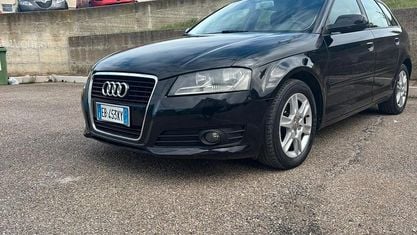 Usata Audi A3 Ambition 90 CV (66 kW) 2012 Nero Utilitaria