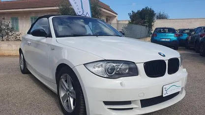 Usata BMW 120 Cabriolet 177 CV (130 kW) 2008 Bianco Cabrio