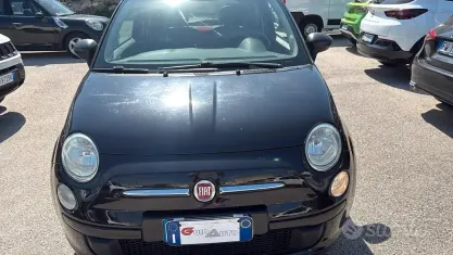 Usata Fiat 500 Pop 69 CV (50 kW) 2009 Nero Cabrio