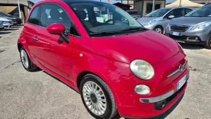 Usata Fiat 500 Lounge 69 CV (50 kW) 2010 Rosso Berlina