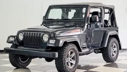 Usata Jeep Wrangler Sport 143 CV (105 kW) 2005 Nero SUV