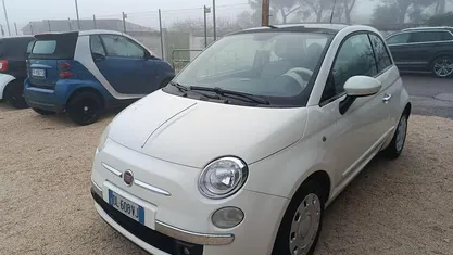Bianco Usata 2007 Fiat 500 Lounge Due volumi | 4700 € (Buon prezzo)