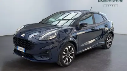 Usata Ford Puma ST-Line 125 CV (91 kW) 2023 Blue blazer SUV