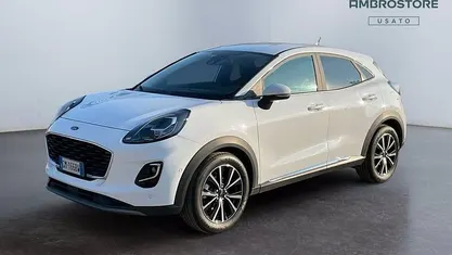 Usata Ford Puma Titanium S 125 CV (91 kW) 2023 Frozen white SUV