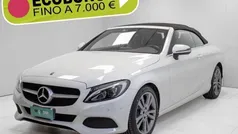 Bianco Usata 2018 Mercedes C220 Premium Cabrio | 26.900 € (Buon prezzo)