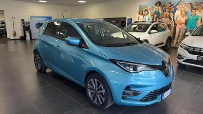 Usata Renault Zoe Intens 100 kW (136 CV) 2020 Azzurro Utilitaria