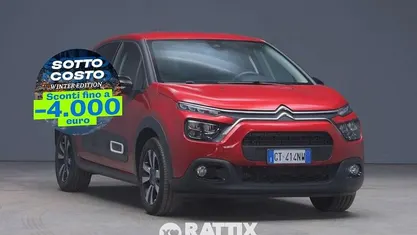 Rosso elixir Usata 2024 Citroën C3 PureTech Due volumi | 13.485 € (Buon prezzo)