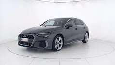 Grigio daytona perlato Usata 2024 Audi A3 Sportback S-Line Tre volumi | 33.500 € (Buon prezzo)