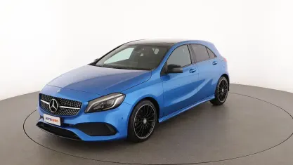 Usata Mercedes A180 Premium 110 CV (80 kW) 2016 Blu Utilitaria
