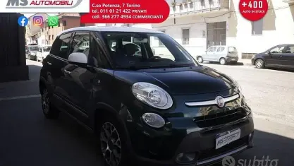 Usata Fiat 500L Trekking 105 CV (77 kW) 2014 Verde Monovolume