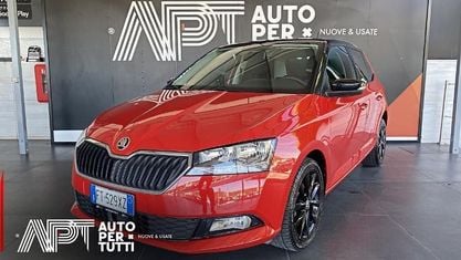 Usado Skoda Fabia 60 CV (44 kW) 2019 Rojo Utilitario