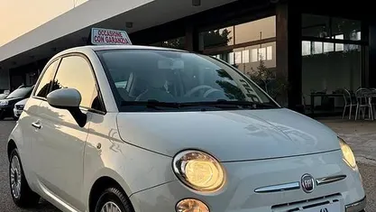 Usata Fiat 500 Lounge 69 CV (50 kW) 2011 Bianco Berlina