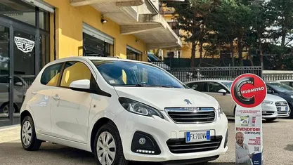 Bianco Usata 2019 Peugeot 108 Active Due volumi | 9290 € (Buon prezzo)