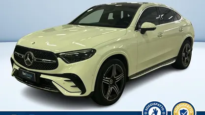 Bianco pastello Usata 2023 Mercedes GLC220 AMG Line Premium Coupé | 60.400 € (Buon prezzo)