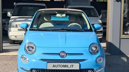 Usata Fiat 500C Lounge 69 CV (50 kW) 2017 Bluazzurro Cabrio