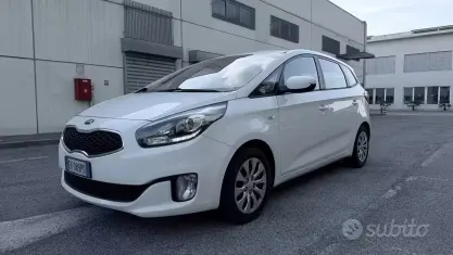 Usata Kia Carens 115 CV (84 kW) 2014 Bianco Monovolume