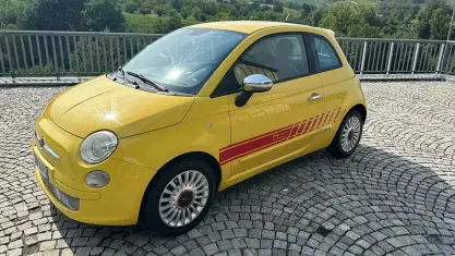 Usata Fiat 500 Pop 69 CV (50 kW) 2009 Giallo Cabrio