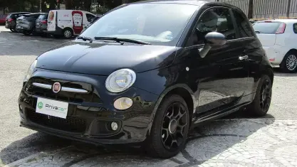 Usata Fiat 500 S 69 CV (50 kW) 2015 Nero Utilitaria