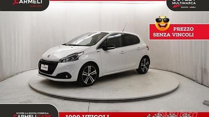 Gebraucht Peugeot 208 GT-line 120 PS (88 kW) 2018 Weiß Kleinwagen