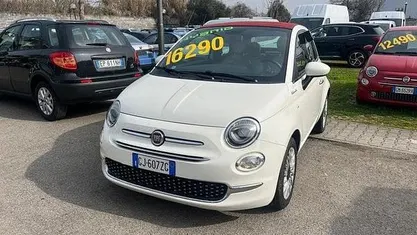Usata Fiat 500C Dolcevita 69 CV (50 kW) 2022 Bianco Cabrio