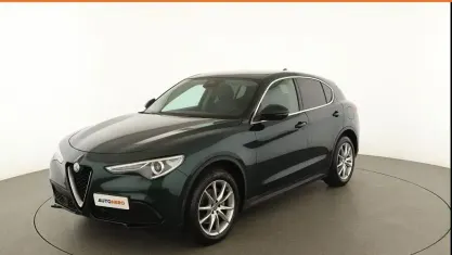 Usata Alfa Romeo Stelvio Executive 201 CV (147 kW) 2020 Verde SUV