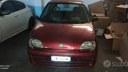 Usata Fiat Seicento Active 54 CV (39 kW) 2005 Rosso Utilitaria