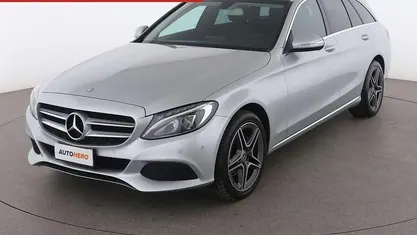 Usata Mercedes C220 170 CV (125 kW) 2014 Argento Station wagon