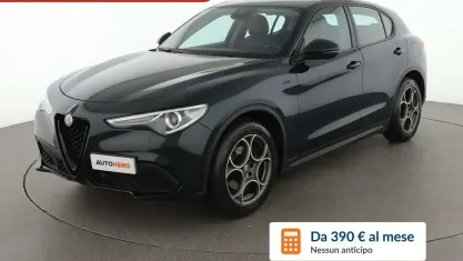 Usata Alfa Romeo Stelvio Sprint 190 CV (139 kW) 2022 Verde SUV