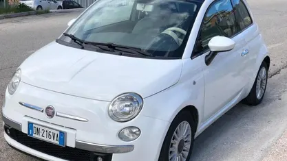 Bianco Usata 2008 Fiat 500 Tre volumi | 6990 € (Molto cara)