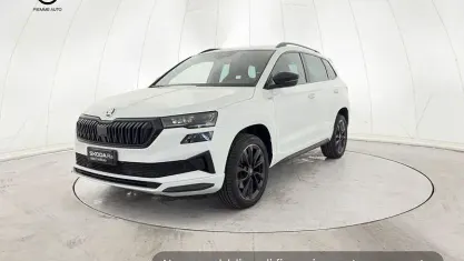 Usata Skoda Karoq SportLine 116 CV (85 kW) 2022 Bianco SUV