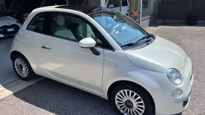 Usata Fiat 500 Lounge 69 CV (50 kW) 2013 Bianco Utilitaria