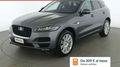 Usata Jaguar F-Pace Portfolio 180 CV (132 kW) 2018 Grigio SUV