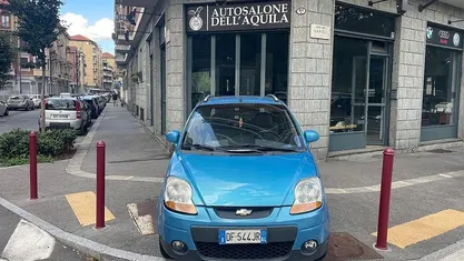 Usata Chevrolet Matiz SX 61 CV (44 kW) 2007 Blu Utilitaria