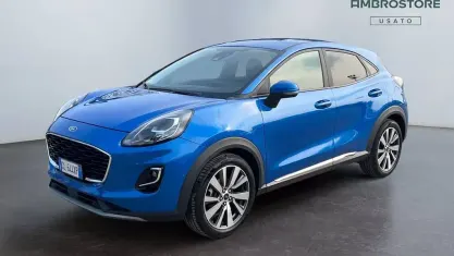 Gebraucht Ford Puma Titanium X 125 PS (91 kW) 2023 Blau SUV