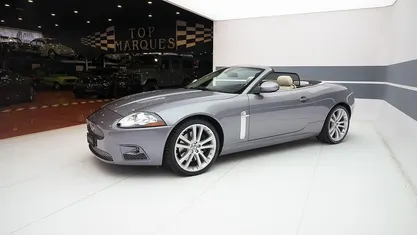 Usata Jaguar XKR S 416 CV (305 kW) 2008 Grigio metallizzato Cabrio