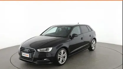 Usata Audi A3 Ambition 110 CV (80 kW) 2015 Nero Berlina