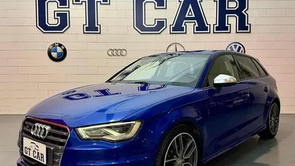 Usata Audi S3 Ambiente 299 CV (219 kW) 2016 Blu Berlina