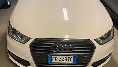 Usata Audi A1 90 CV (66 kW) 2015 Bianco Utilitaria