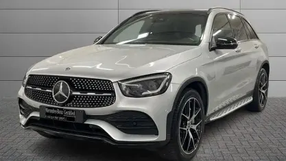 Usata Mercedes GLC220 Premium 194 CV (142 kW) 2020 Grigio selenite SUV
