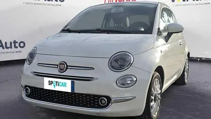Usata Fiat 500 Lounge 69 CV (50 kW) 2016 Bianco Utilitaria