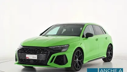Usata Audi RS3 Sportback Ambiente 400 CV (294 kW) 2024 Verde Utilitaria