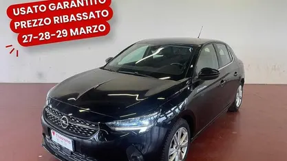 Usata Opel Corsa Elegance 75 CV (55 kW) 2021 Nero Berlina