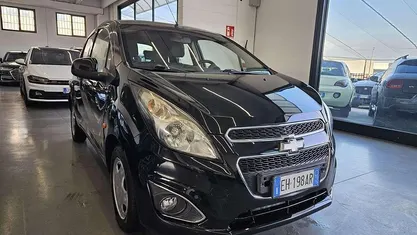 Usata Chevrolet Spark LS 68 CV (50 kW) 2011 Nero Utilitaria