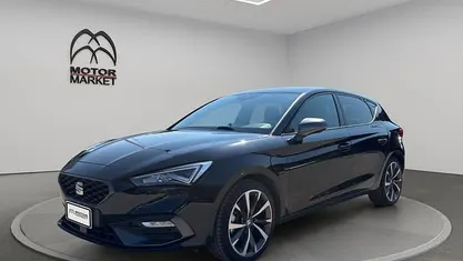 Usata Seat Leon FR 204 CV (150 kW) 2021 Nero / black Berlina