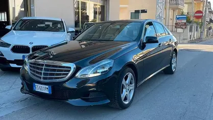 Usata Mercedes E250 Sport 204 CV (150 kW) 2013 Nero Berlina