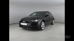 Nero Usata 2024 Audi A3 Sportback Advanced Tre volumi | 33.300 € (Buon prezzo)