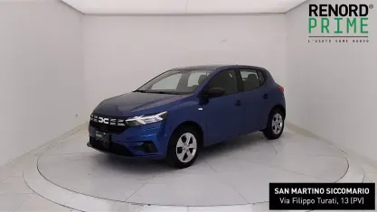Usata Dacia Sandero Essentiel 101 CV (74 kW) 2023 Blu scuro