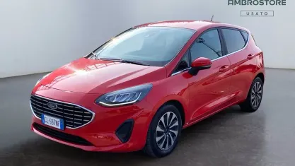 Usata Ford Fiesta ST-Line 125 CV (91 kW) 2022 Rosso Utilitaria